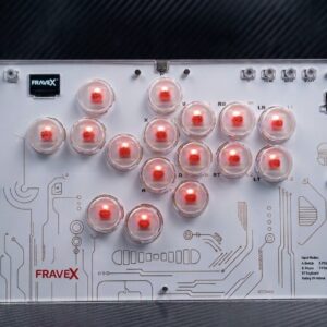 Fravex 16key HitBox Arcade Stick — PC/PS4/PS3/Switch