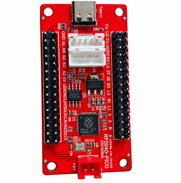 Board_1 RP2040-PICO Zero Delay Fighting Board