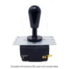 Crown / Samducksa Bat Top — Black
