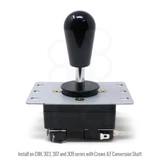 Crown / Samducksa Bat Top — Black