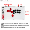 FightBox Leverless HitBox Controller — Sanwa OBSF-24