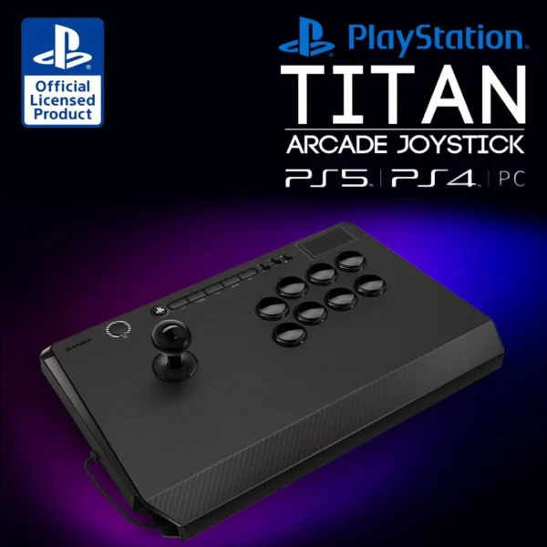 Qanba Titan Arcade Fightstick — PS5/PS4/PC