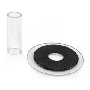 Sanwa JLF-CD Shaft Cover & Dustwasher Set — Clear