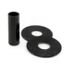 Sanwa JLF-CD Shaft Cover & Dustwasher Set — Black