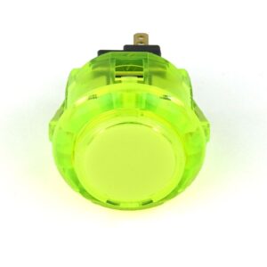 Sanwa OBSC-24 Push Button — Clear Yellow (24mm)
