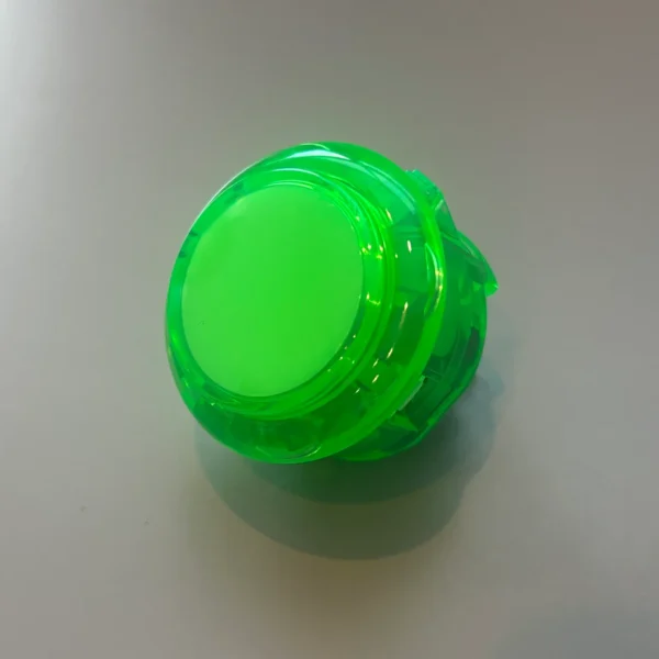 Sanwa OBSC-30 Push Button — Clear Green (30mm)
