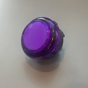 Sanwa OBSC-30 Push Button — Clear Violet (30mm)