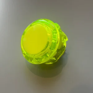 Sanwa OBSC-30 Push Button — Clear Yellow (30mm)