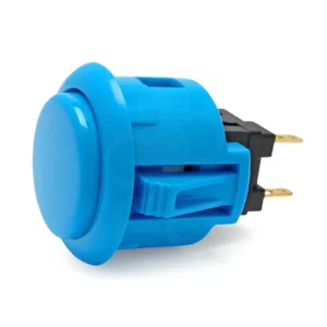 Sanwa OBSF-24 Push Button — Blue (24mm)