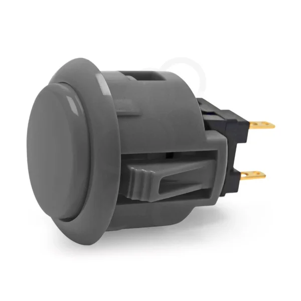 Sanwa OBSF-24 Push Button — Dark Hai (24mm)