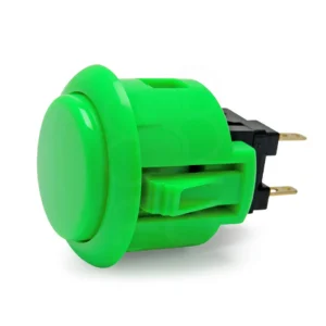 Sanwa OBSF-24 Push Button — Green (24mm)