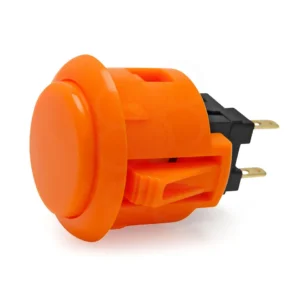 Sanwa OBSF-24 Push Button — Orange (24mm)