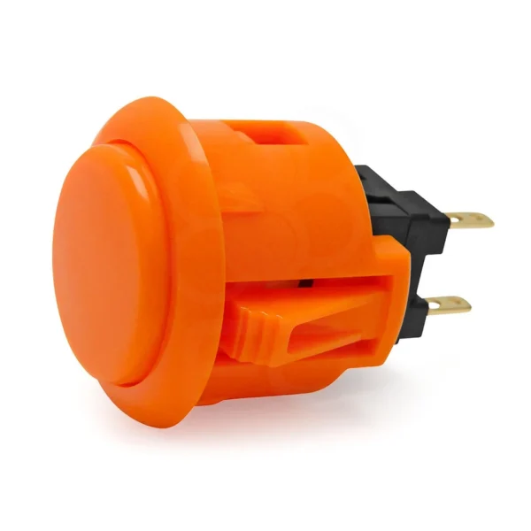 Sanwa OBSF-24 Push Button — Orange (24mm)