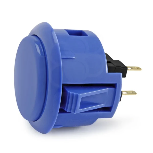 Sanwa OBSF-30 Push Button — Dark Blue (30mm)