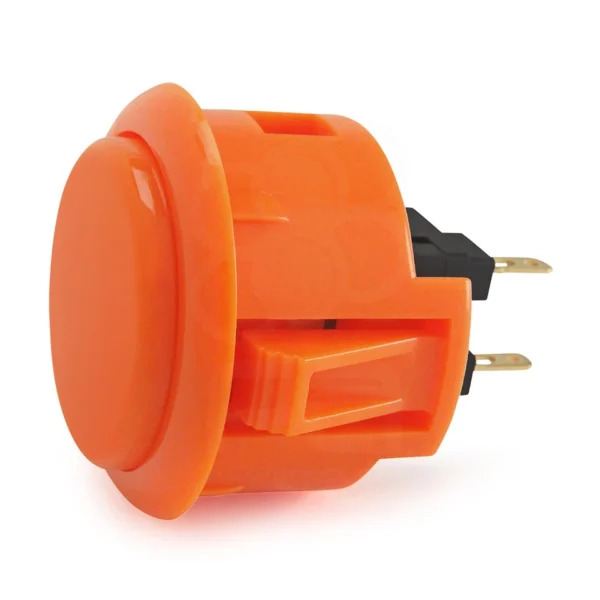 Sanwa OBSF-30 Push Button — Orange (30mm)