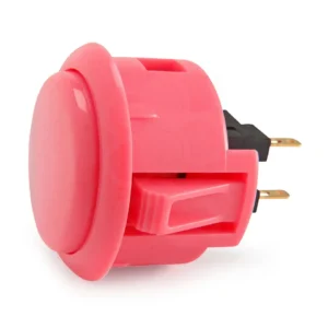 Sanwa OBSF-30 Push Button — Pink (30mm)