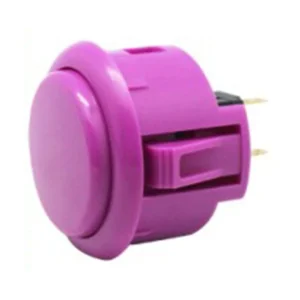 Sanwa OBSF-30 Push Button — Violet (30mm)