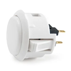 Sanwa OBSF-30 Push Button — White (30mm)
