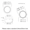 SiTong ST-M2 Mechanical Push Button — Blue (24mm, Cherry MX Silver)
