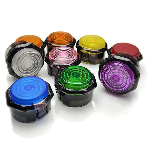 SiTong ST-M2 Mechanical Push Button — Blue (24mm, Cherry MX Silver)