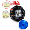 SiTong ST-M2 Mechanical Push Button — Blue (24mm, Cherry MX Silver)
