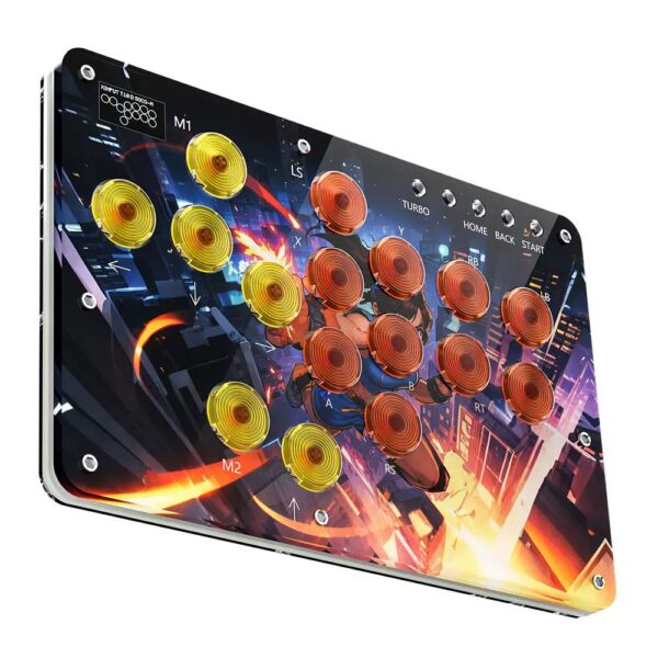 Fravex 16-Key Mini Leverless Arcade Controller (Acrylic) - view 4
