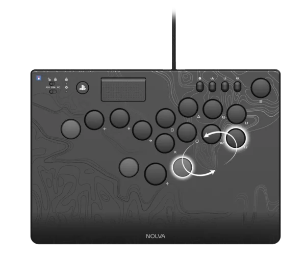 HORI NOLVA Mechanical All-Button Leverless Controller