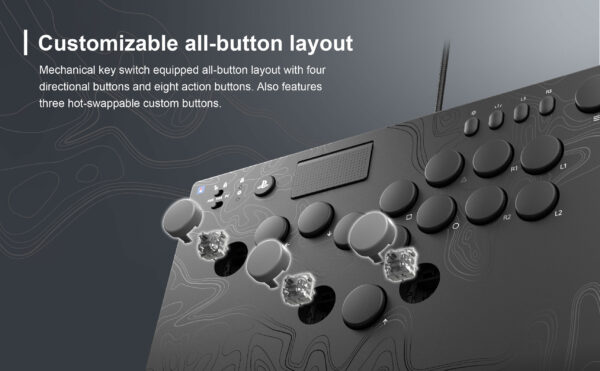 HORI NOLVA Mechanical All-Button Leverless Controller
