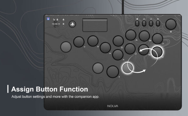 HORI NOLVA Mechanical All-Button Leverless Controller