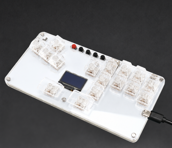 Fravex MustFun FightPad with OLED - White