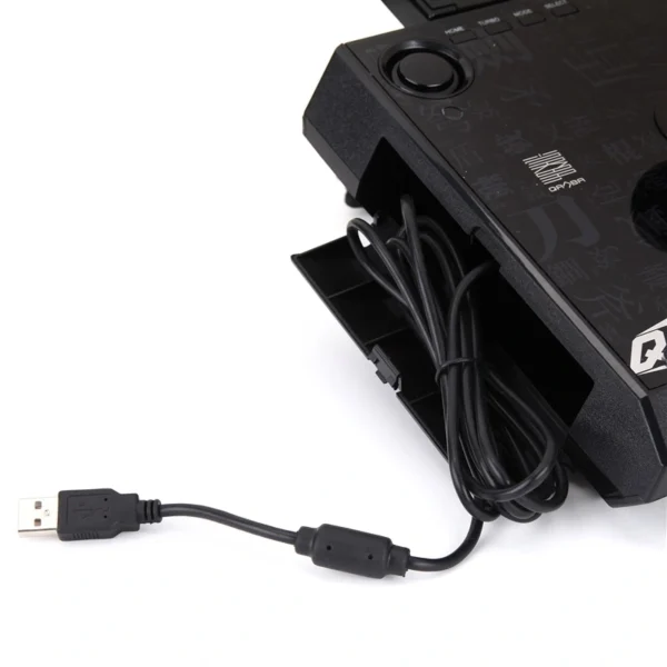 QanbaQ1_3 Qanba Q1 Arcade Fightstick — Black (PC / PS3 / Switch / Android)