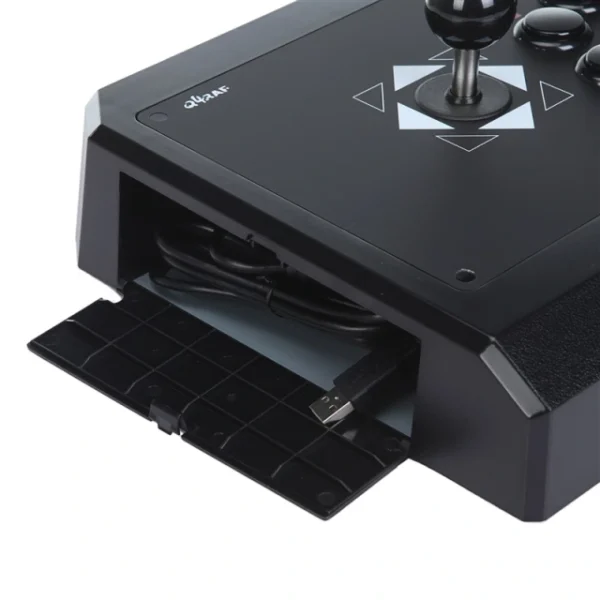 QanbaQ4_4 Qanba Q4 Arcade Fightstick — Black (Sanwa) (PC / PS3 / Switch)
