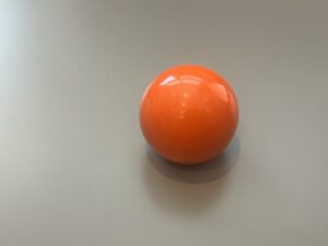 Sanwa LB-35 Ball Top — Orange (35mm)